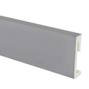 Salag Плинтус Grey RAL7047 2,2 м (Alpha 60)