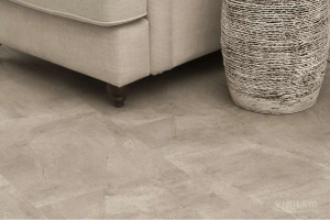 Фото Виниловая плитка Vinilam Ceramo Stone WPC 61603 Бетонная смесь 