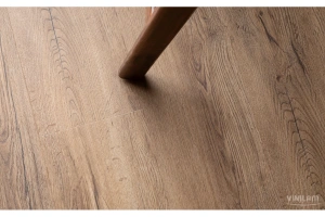 Фото Виниловая плитка Vinilam Cork Premium WPC 33259 Дуб Кордова 