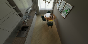 Виниловая плитка Alpine Floor Grand Sequoia LVT ECO 11-502 Камфора фото в интерьере