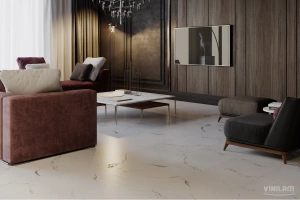 Фото Виниловая плитка Vinilam Ceramo Stone WPC 83444 Итальянский Мрамор 