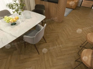 Фото Виниловая плитка Alpine Floor Parquet LVT ECO 16-32 Дуб Селена 