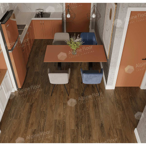 Фото Виниловая плитка Alpine Floor Nut ECO 22-1 Орех Ногуэра Классик 