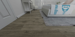 Кварцвиниловая плитка Alpine Floor Grand Sequoia LVT ECO 11-802 Венге Грей в интерьере