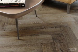 Фото Виниловая плитка Vinilam Parquet Herringbone IS11377 Тусон 