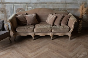 Фото Виниловая плитка Vinilam VinilPol Herringbone 9965 Паркет Бруно 
