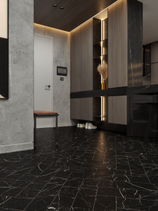Виниловая плитка Alpine Floor Адамант Паркет ECO 31-11-R Неро 