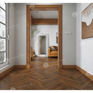 Фото Виниловая плитка Alpine Floor Nut ECO 22-4 Орех Кенари 