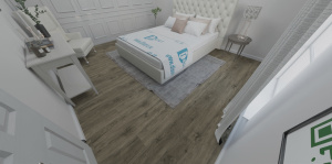 Виниловая плитка Alpine Floor Grand Sequoia LVT ECO 11-802 Венге Грей в интерьере