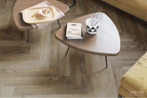 Фото Виниловая плитка Vinilam Parquet Herringbone IS11377 Тусон 