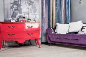 Фото Виниловая плитка Vinilam Cork WPC 10077 Дуб Линтер 