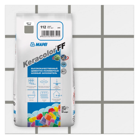 Затирка Mapei Keracolor FF 112 Серый