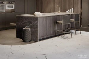 Фото Виниловая плитка Vinilam Ceramo Stone WPC 83444 Итальянский Мрамор 
