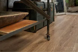 Виниловая плитка Vinilam Cork WPC 04018 Дуб Брюссель