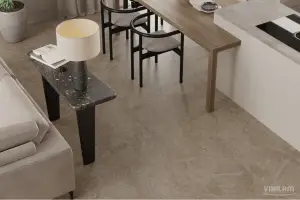 Виниловая плитка Vinilam Ceramo Stone WPC 81222 Аравийский Камень