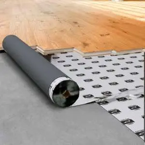 Подложка A Step  рулон 5,0 мм Optima Silver >100 КПа (с пароизол.,оверлапом)