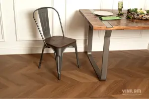 Виниловая плитка Vinilam Parquet Chevron Glue I1651102 Плезир