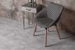 Виниловая плитка Vinilam Ceramo Stone WPC 61606 Бетон