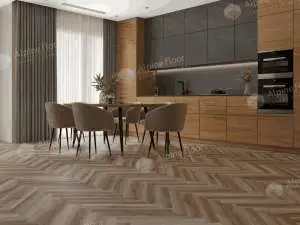 Ламинат Alpine Floor Herringbone 8 PRO NEW LF102-14 Дуб Пикардия
