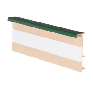 Плинтус Korner 110 зеленый (для ковролина)