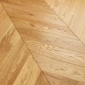Инженерная доска Lab Arte Chevron 600/510х90х14 Дуб Натур лак 1S 