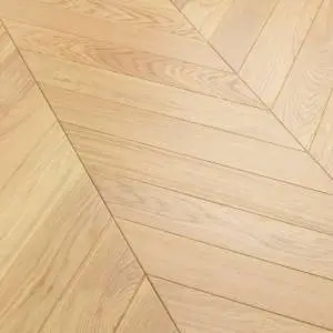 Инженерная доска Lab Arte Chevron 600/510х90х14 Дуб Натур Беж лак 1S 