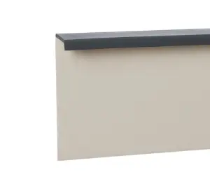 Плинтус Korner 108 графит (для ковролина)