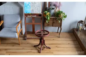 Виниловая плитка Vinilam Cork Premium WPC 33100 Дуб Мадрид