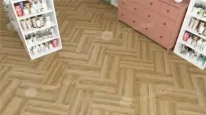 Ламинат Alpine Floor Herringbone 12 PRO NEW LF106-02 Дуб Эльзас