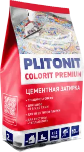 Затирка Plitonit Colorit Premium пакет (шоколад)