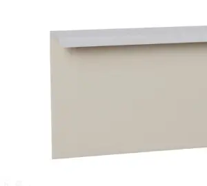 Плинтус Korner 106 светло-серый (для ковролина)