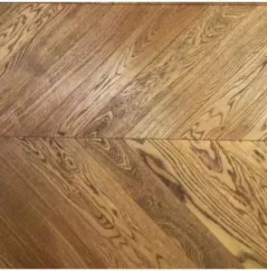 Инженерная доска Lab Arte Chevron 600/510х90х14 Дуб Натур Тибальт лак 1S 