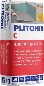 Клей для плитки Plitonit C C2 TE