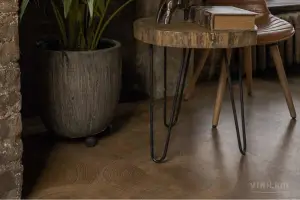 Виниловая плитка Vinilam Ceramo Stone WPC 61601 Дуб Натуральный