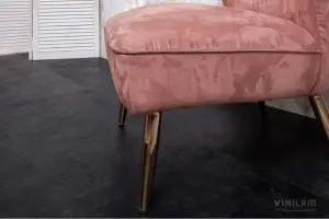 Виниловая плитка Vinilam Ceramo Stone WPC 61607 Сланцевый Черный