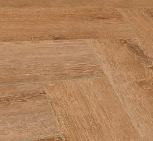 Виниловая плитка Cronafloor Herringbone 4V Дуб Плато