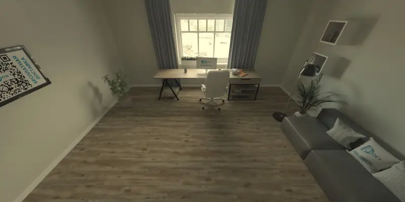 SPC Кварцвинил Salag Wood Westhill фото в интерьере
