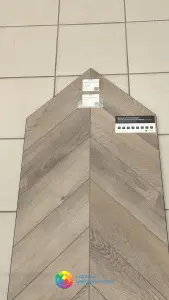 Фото Виниловая плитка Alpine Floor Chevron LVT ECO 20-3 Дуб Натуральный Отбеленный 