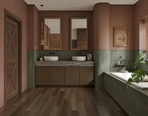 Виниловая плитка Alpine Floor Титан 6 ECO 28-6-R Обсидиан