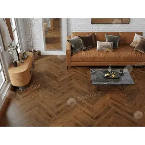 Фото Виниловая плитка Alpine Floor Nut ECO 22-4 Орех Кенари 
