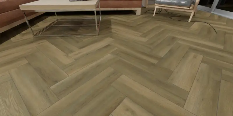 Виниловая плитка Salag Herringbone Eclat реальные фото